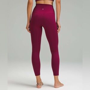 Lululemon Align Pant 25” Inseam in Deep Luxe - Size 6